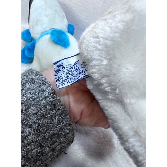 1980 Vintage Smurfs Plush Toys Pair By Wallace Bertie Co - Picture 8 of 8